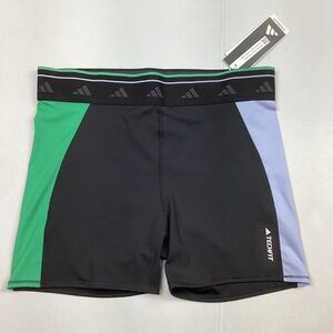 Adidas Techfit Colorblock Shorts New with tag Size Large